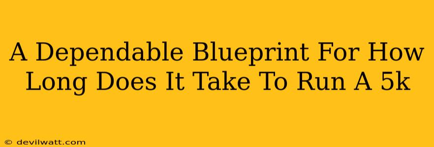 A Dependable Blueprint For How Long Does It Take To Run A 5k