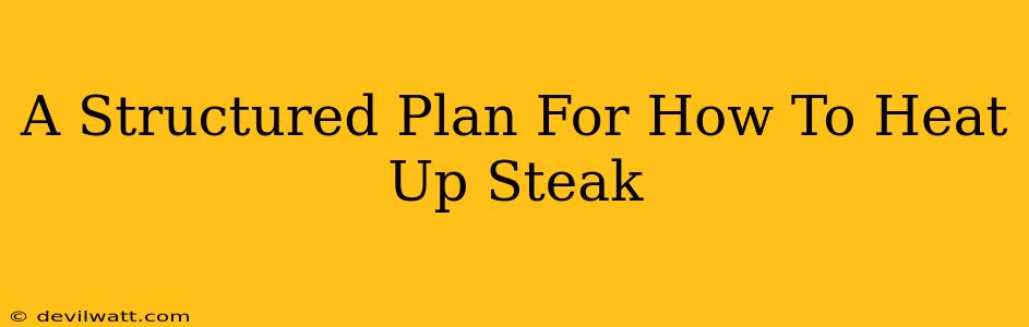 A Structured Plan For How To Heat Up Steak