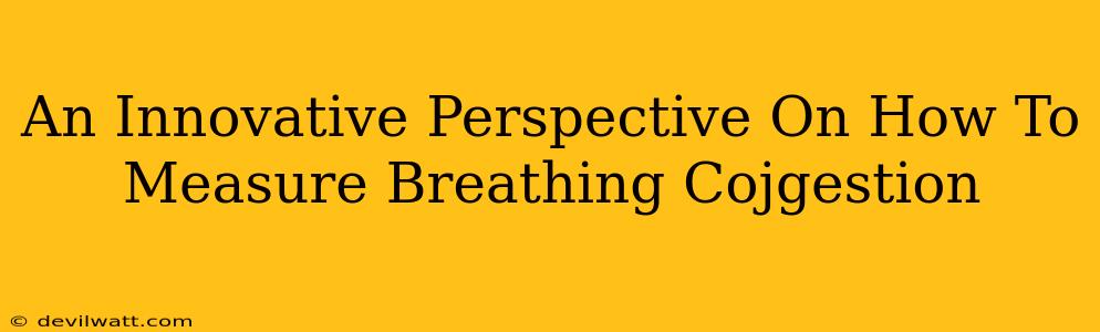 An Innovative Perspective On How To Measure Breathing Cojgestion