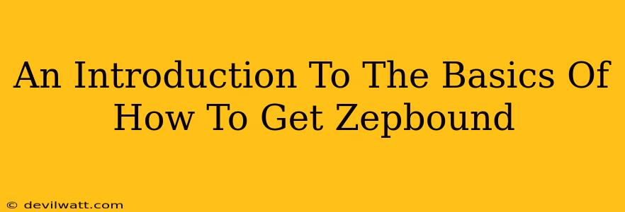 An Introduction To The Basics Of How To Get Zepbound