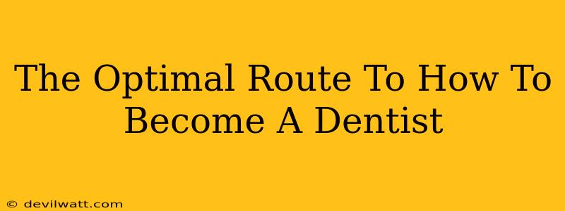 The Optimal Route To How To Become A Dentist